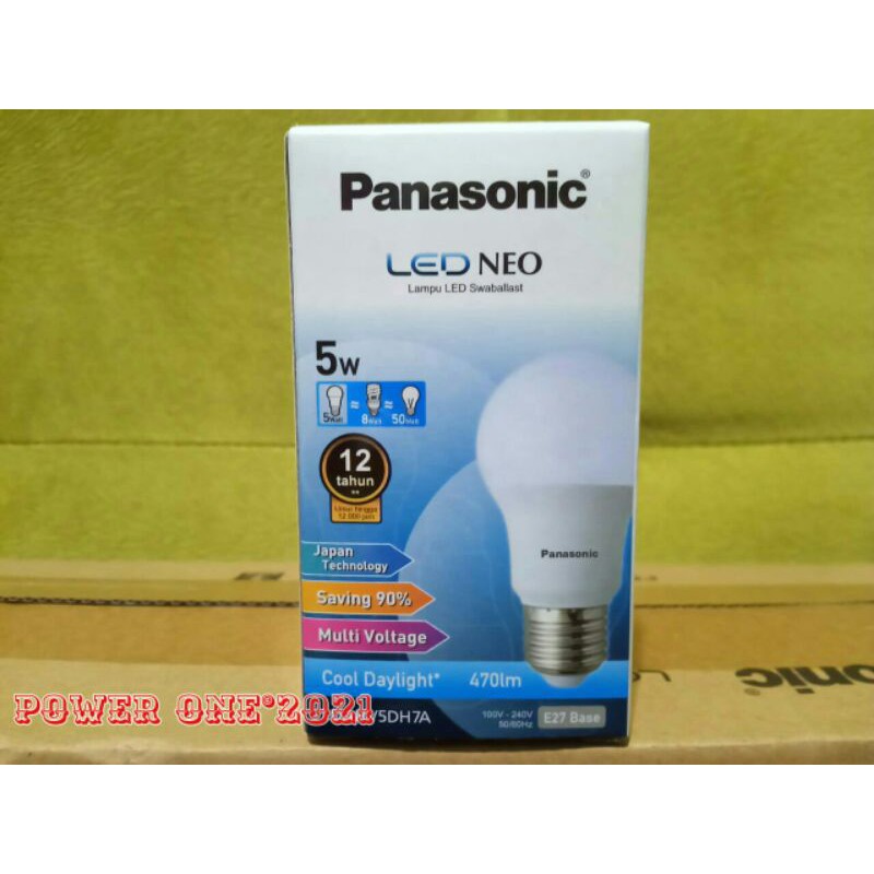 LAMPU LED NEO PANASONIC 5 WATT
