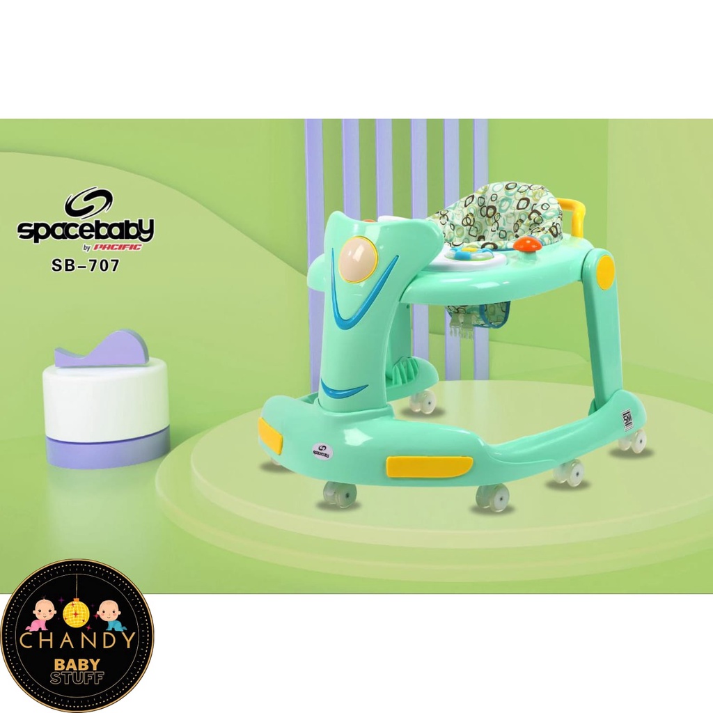 BABY WALKER  SPACE BABY 2IN1 SB 707 ADA REAM DAN MUSIK