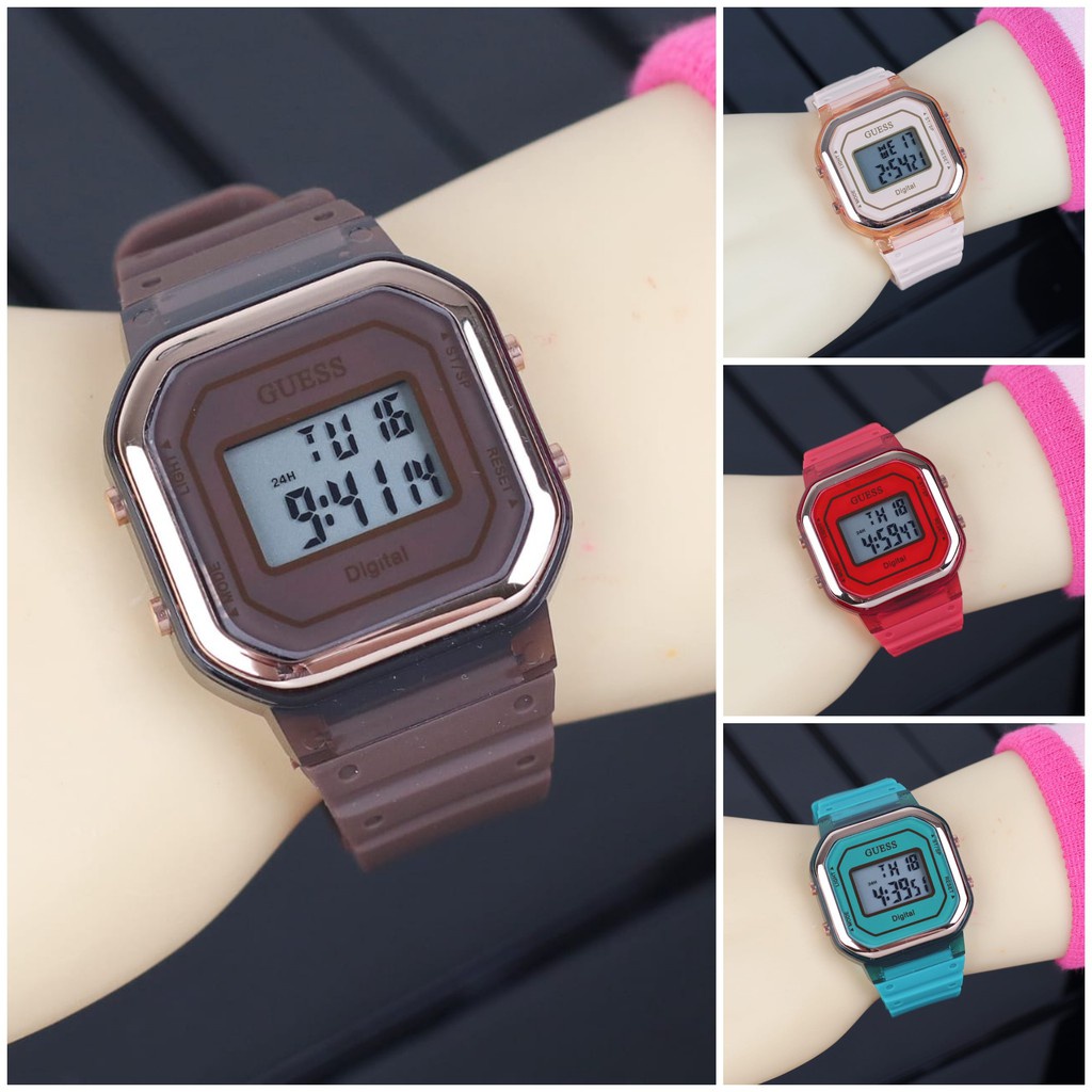 Jam Tangan Wanita Kekinian Remaja Elegan Murah Cewek Arloji Mewah Anti Air Rantai (Cod) Wj3 | Jam Ta