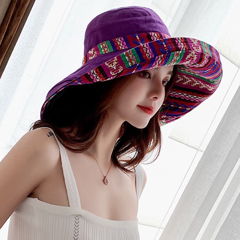Topi Pelindung Matahari Ukuran Besar Untuk Wanita