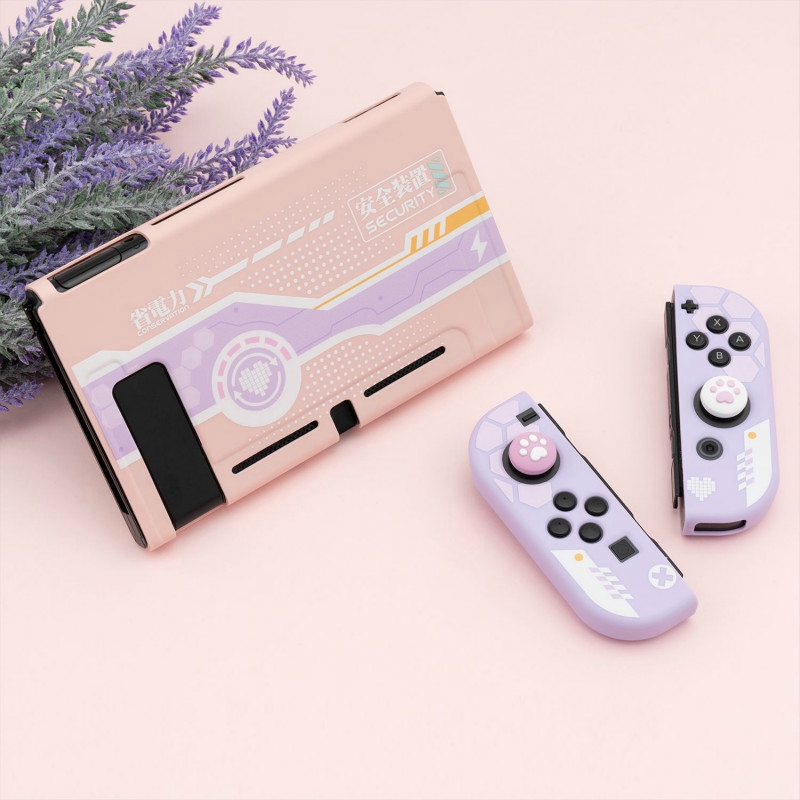 Casing Pelindung Bahan Tpu Motif Kartun Hewan Warna-Warni Untuk Nintendo Switch