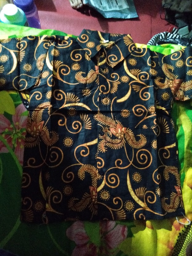 Batik Khan - Couple Batik Anak Batik Dewasa Batik Sby Manuk Gurita Salju