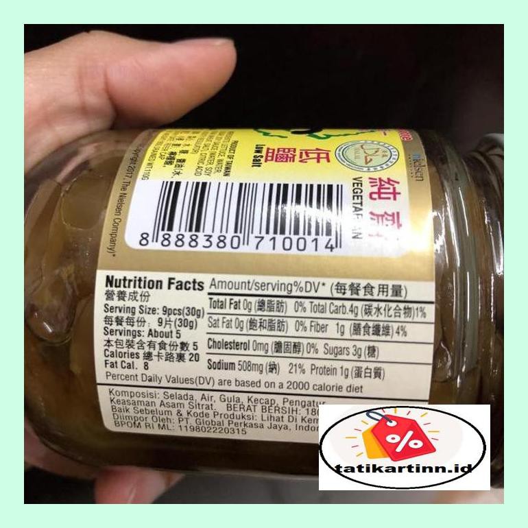 

T4Tksot Acar Selada Aaa Brand Pickled Lettuce 180 Gram Sotytat