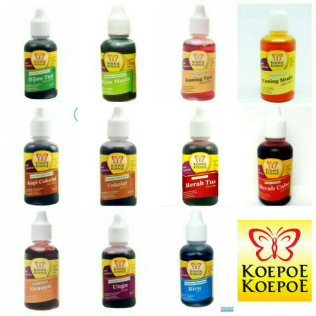 

KOEPOE KOEPOE Pewarna Makanan Kue Waterbase 30ml