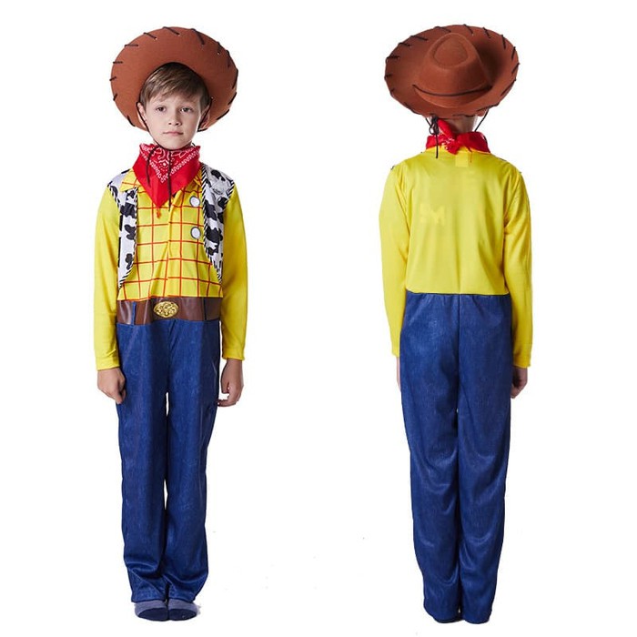 Baju kostum anak woody toy story cowboy woody disney toy story set