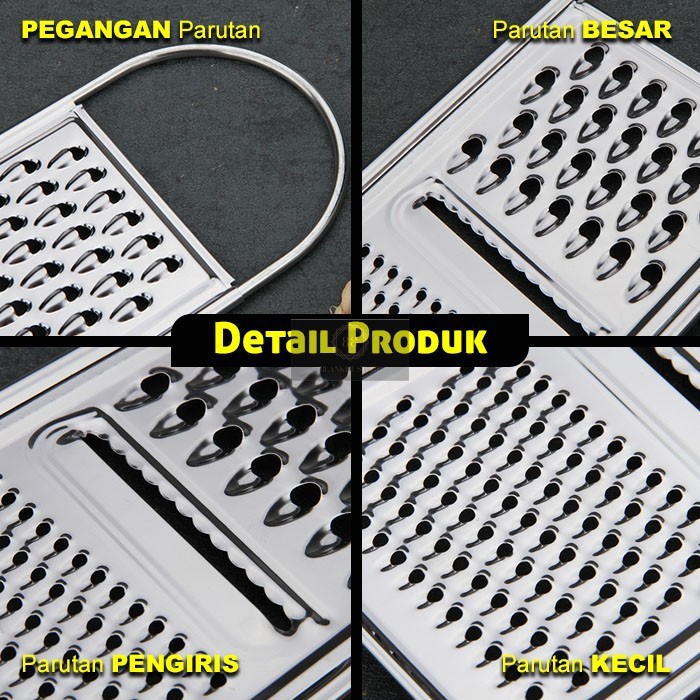 Parutan 3 in 1 Serbaguna dapur grater keju Parut Kelapa sayur bawang jahe serbaguna multifungsi NEW