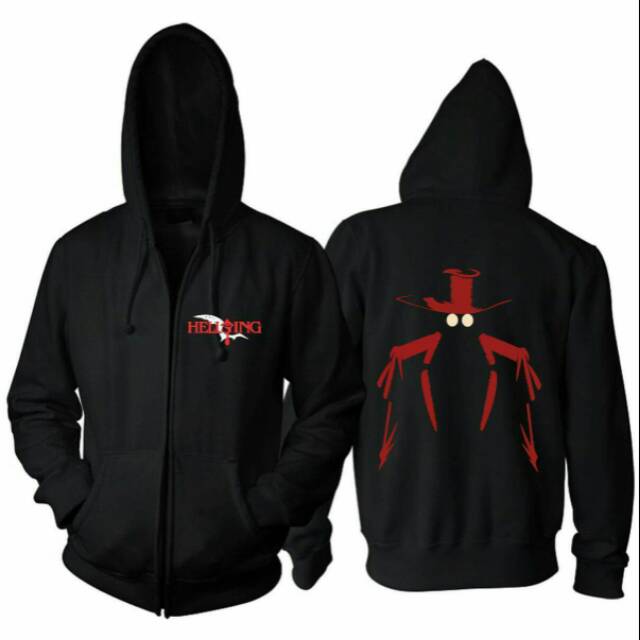 Hoodie Zipper Hellsing Custom
