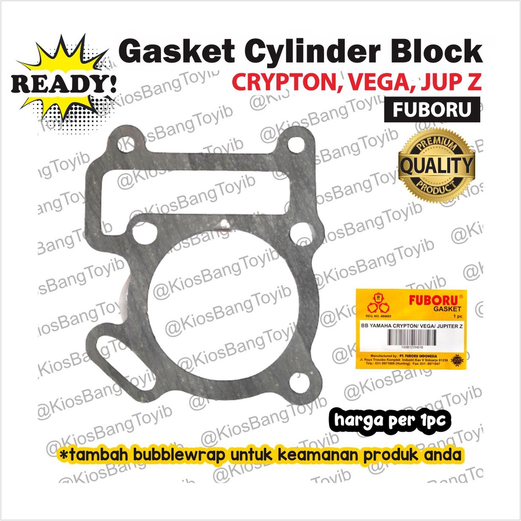 Packing Gasket Cylinder Block (BB) Crypton Vega Jupiter Z (FUBORU)