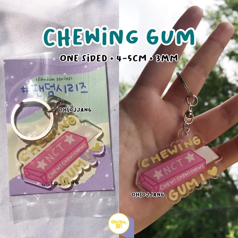 NCT ARCLYLIC KEYRING NCTZEN GANTUNGAN KEYCHAIN