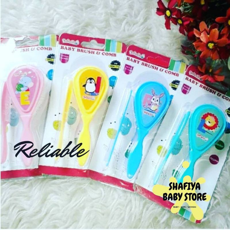 Reliable Baby Brush n Comb Sisir Bayi