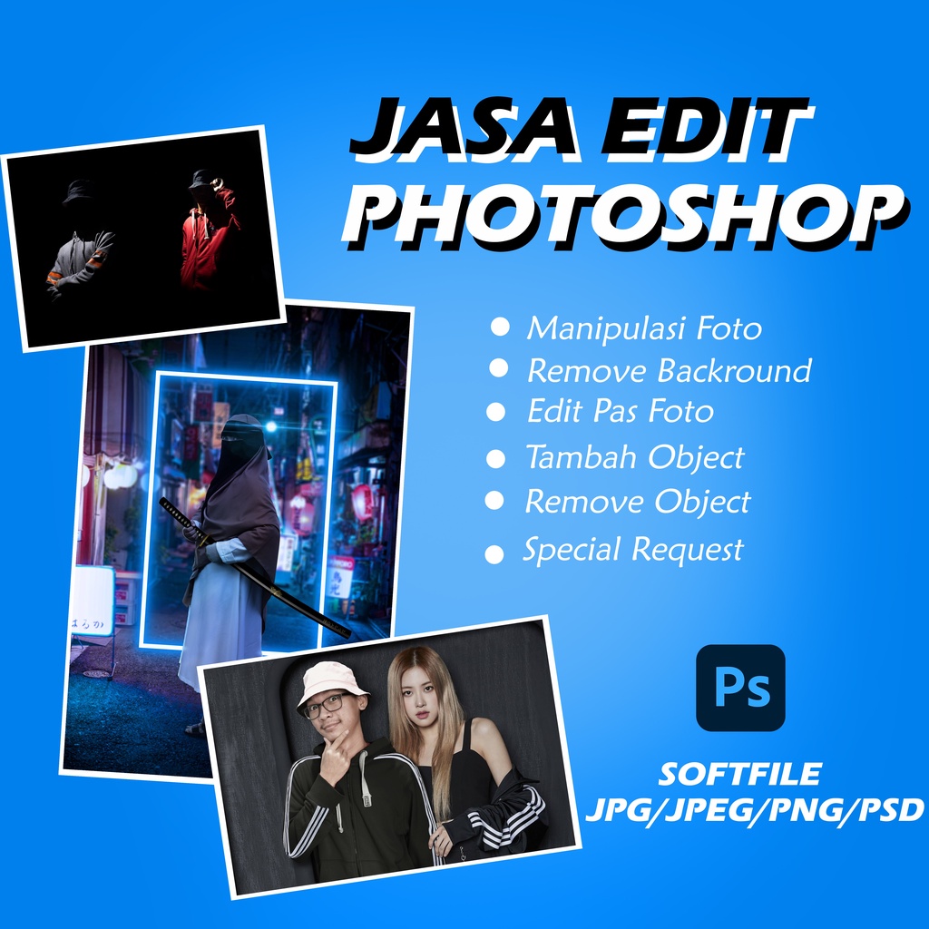 Jasa EDIT FOTO dan MANIPULASI Foto - Photoshop ||