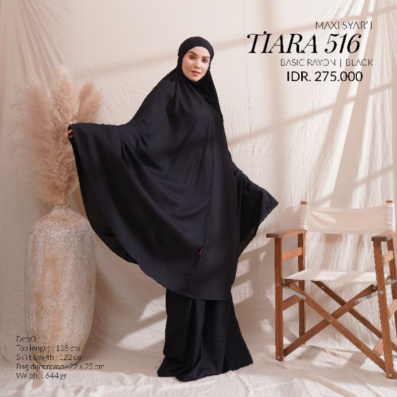 MUKENA TATUIS TIARA 516 SERIES MAXI DEWASA JUMBO KATUN RAYON