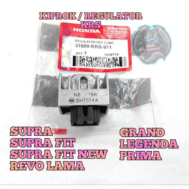 KIPROK ASLI ORIGINAL HONDA ASTREA GRAND , SUPRA X , SUPRA FIT , SUPRA FIT NEW , REVO LAMA , PRIMA , 