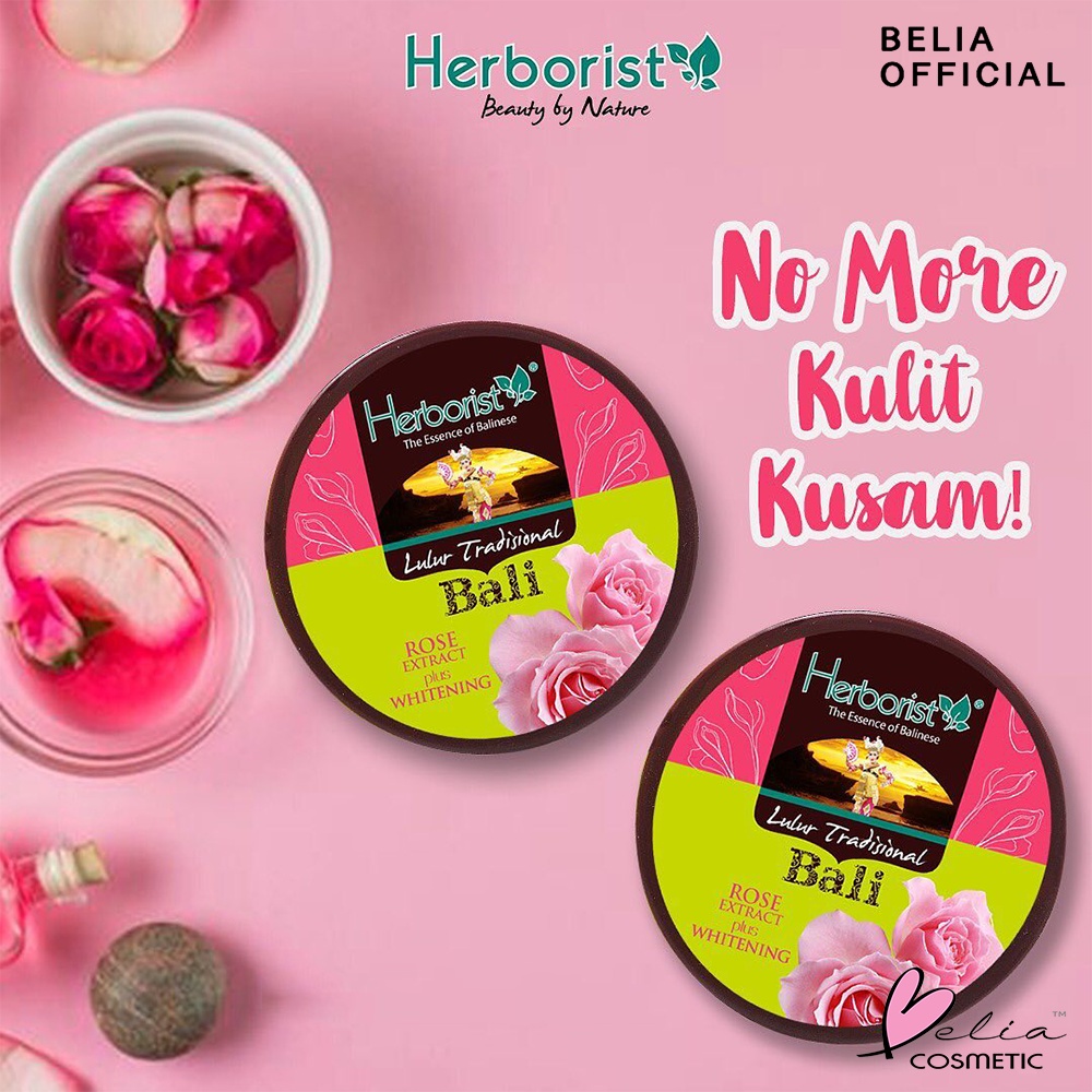 ❤ BELIA ❤ HERBORIST Lulur Traditional Bali | 100g | 200g | Scrub Tubuh | Herborist Lulur | BPOM