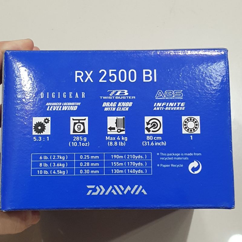 REEL DAIWA RX 2500 BI