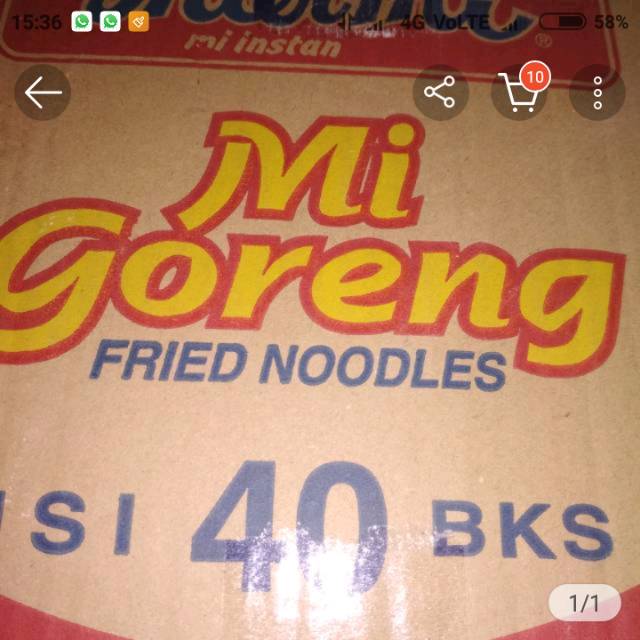 

1 dus intermie mie goreng