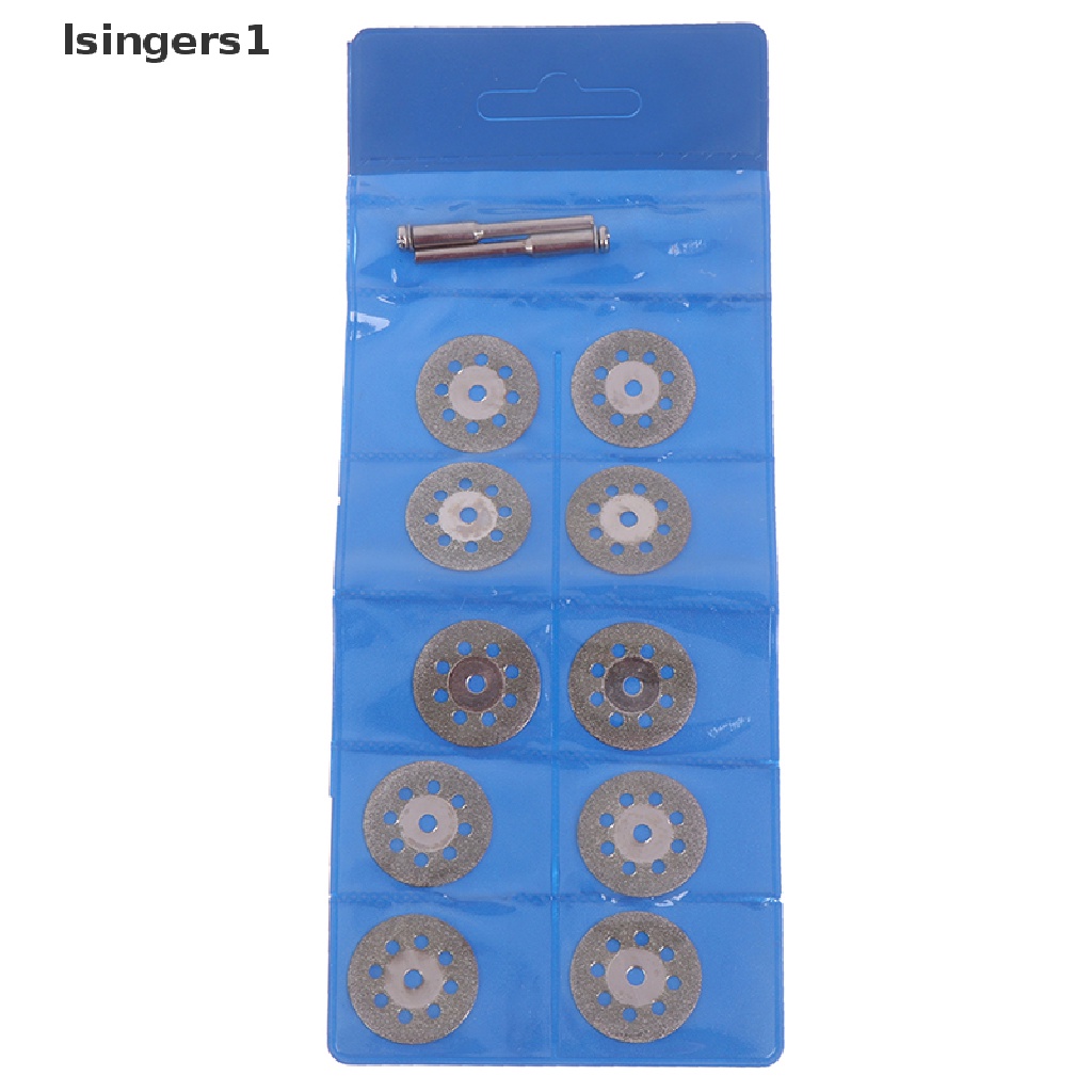 (lsingers1) 10pcs / set Mata Gergaji Potong Berlian Untuk Mesin rotary