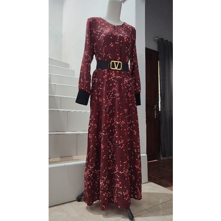 preloved dress bunga preloved dress vintage preloved gamis bunga