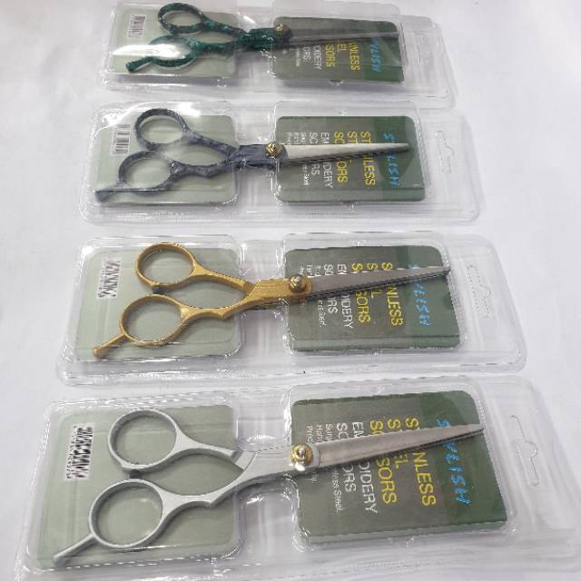 GUNTING STYLISH GUNTING RAMBUT BAGUS STAINLESS STEEL SCISSORS Hair cutting