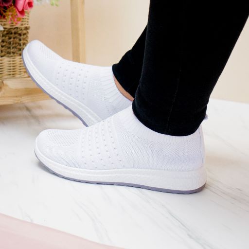 GSW Sepatu Sneakers wanita Flyknit Import wanita Antislip Soft Canvas Slip On sneakers slip on wanita Sepatu sneakers slip on wanita ( TP30 )