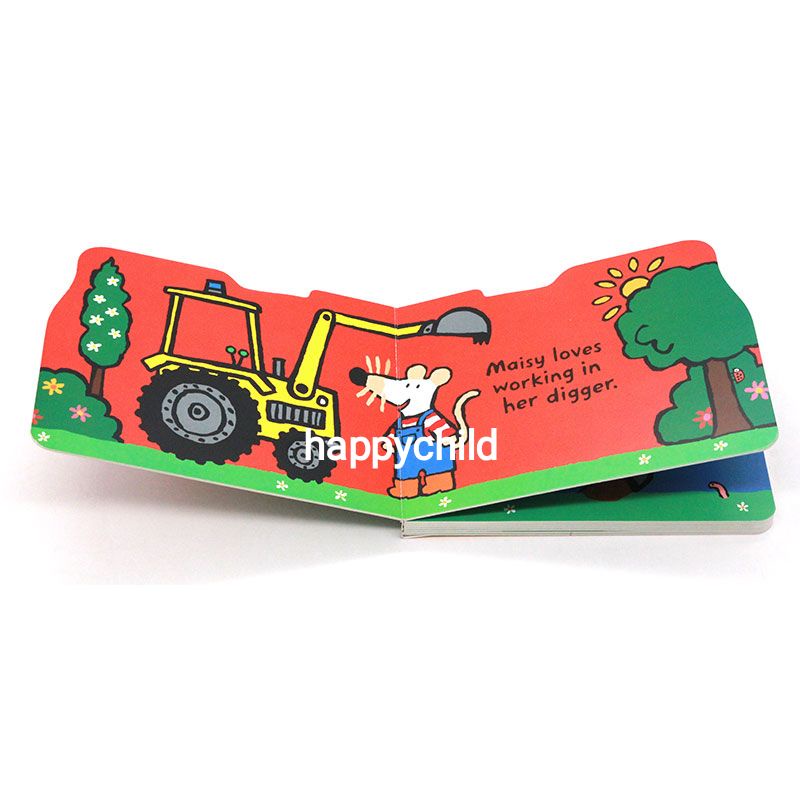 Original board book Maisy's digger by Lucy Cousins buku anak buku verchiles buku impor buku inggirs happychild