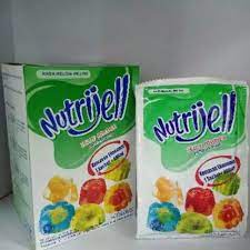 Nutrijell Agar&quot; Jelly Powder Nutrijel Ekonomis Rasa melon 15 Gram