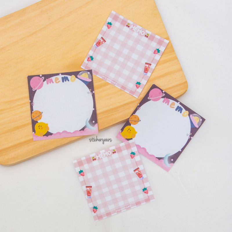 

Sticky Memo Cute Aesthetic (10Pcs)