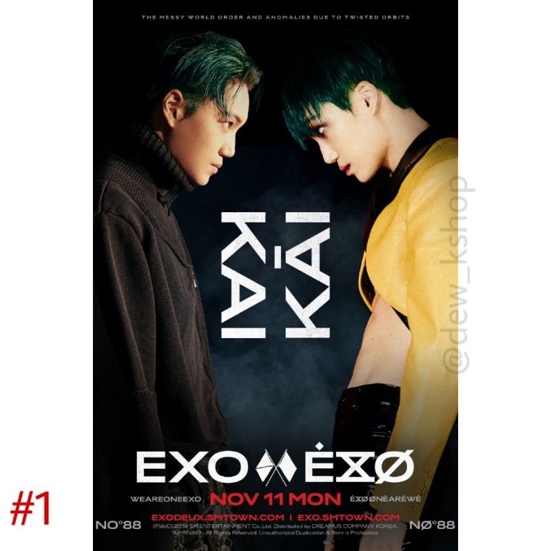 POSTER EXO (KAI) - OBSESSION