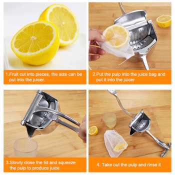 Pemeras Buah Jeruk Jus Buah Alat Peras Jeruk Juice Squeezer Alluminium Alloy