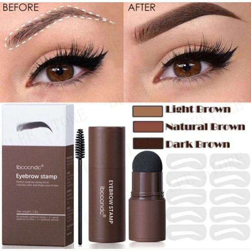 IBCCCNDC EYEBROW POWDER CETAKAN ALIS INSTAN EYEBROW STAMP ALIS