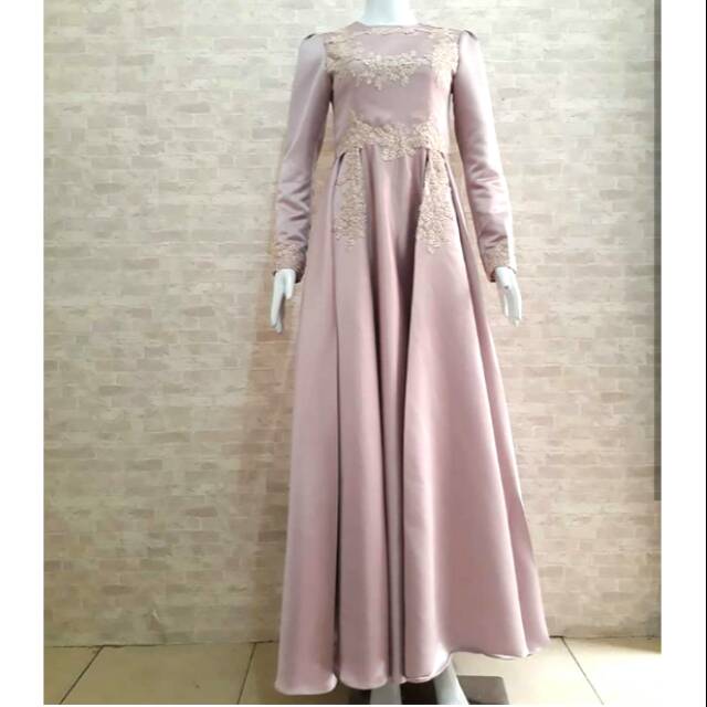 Gamis Pesta Muslim Baju Muslimah Longdress Muslimah Gaun Pesta Hijab Gaun Kebaya Pesta Gamis