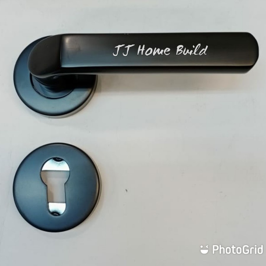 Handle roses / gagang pintu hitam minimalis