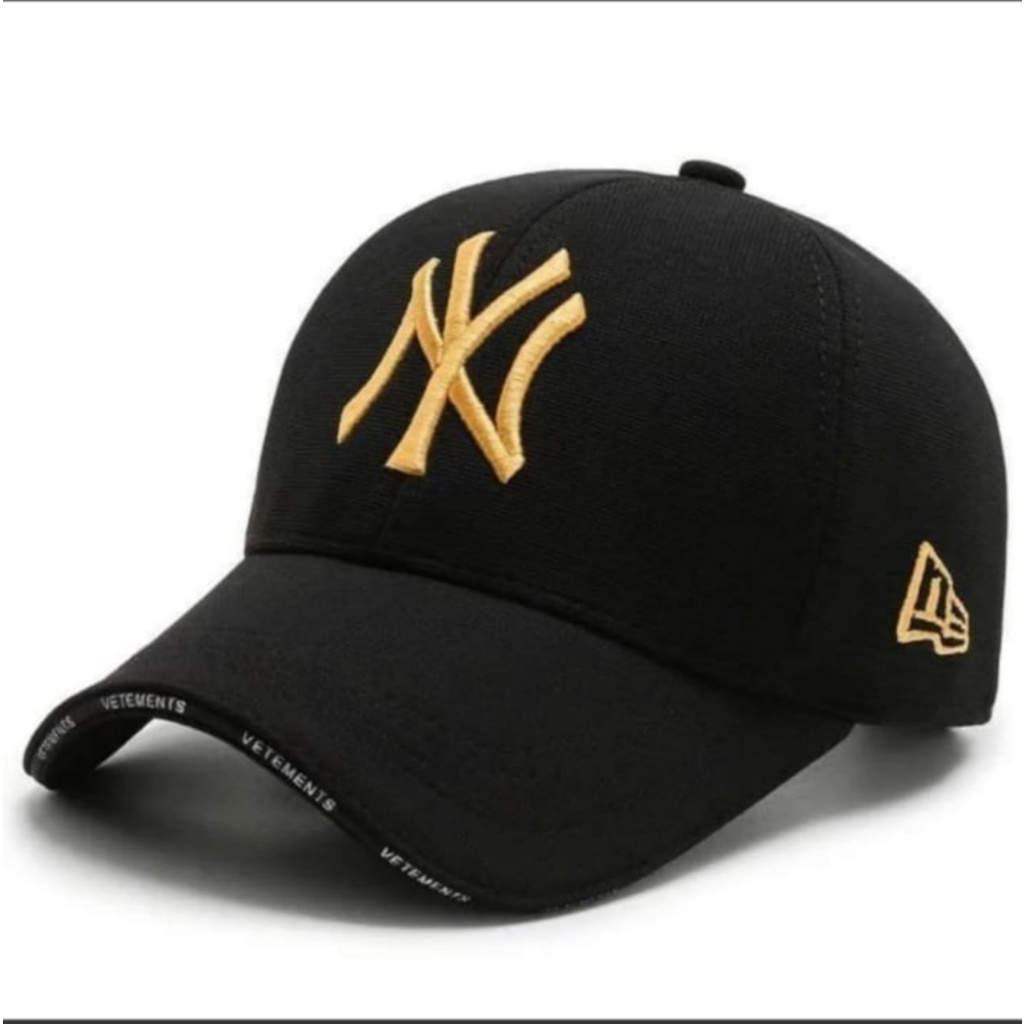 Melda Shoop - Topi Baseball Unisex Cap Bordir NY Casual Hat