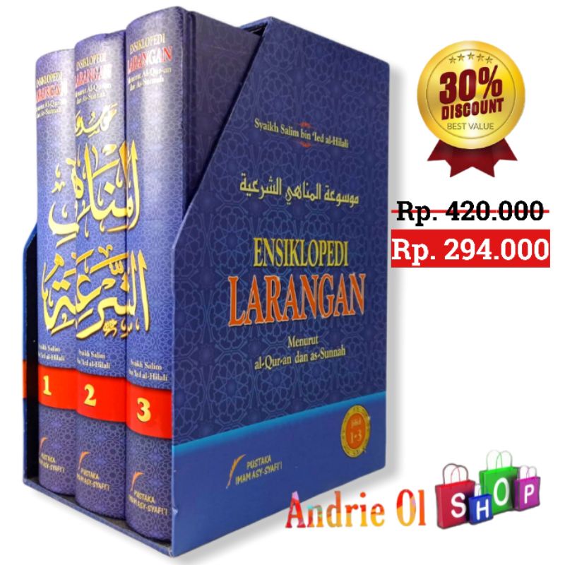 ENSIKLOPEDI LARANGAN Menurut Al-Qur'an Dan As-Sunnah 3 Jilid Lengkap