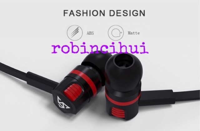 Headset - Earphone - Handsfree - Stereo Longsdom Fashion Design JM26 ORIGINAL