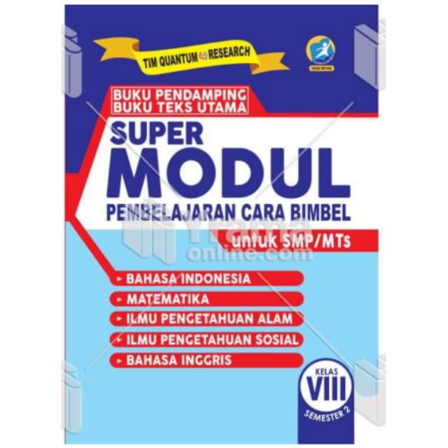 BUKU SUPER MODUL SMP MTs KELAS VIII SEMESTER 2 / BUKU MODUL KELAS 8 SMP