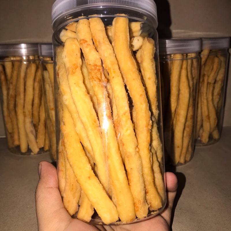 

SISTIK KEJU PREMIUM / CHEESE STICK / KUE KEJU RENYAH CEMILAN BU IMAS