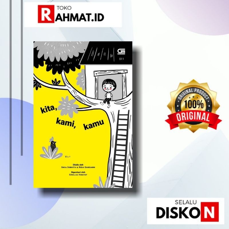 READY STOCK NOVEL KITA , KAMI , KAMU KARYA REDA GAUDIAMO // SOCA SOBITHA