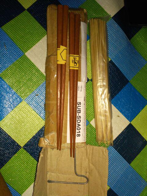 Sumpit Kayu Ts Import China High Quality 23 Cm