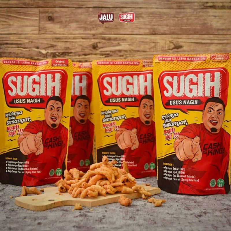 

Keripik SUGIH/Usus Krispy renyah dan garing by Saptuari