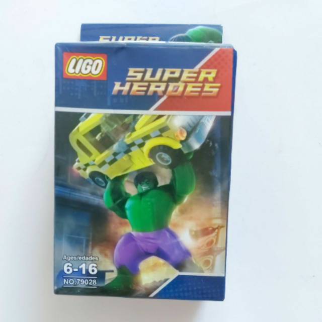 Ligo Hulk mainan anak