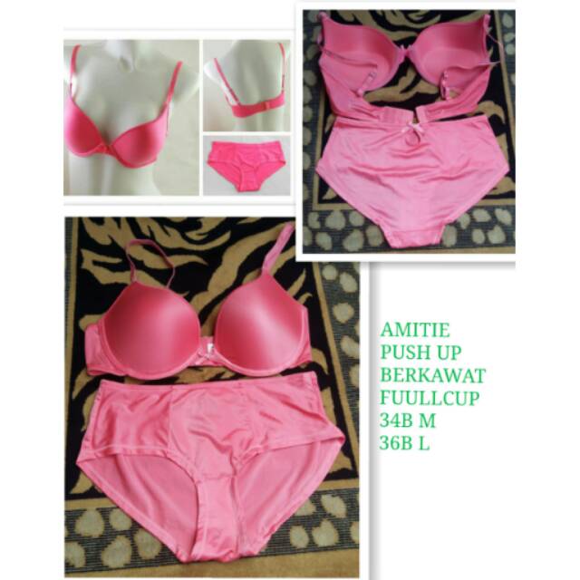 Braset amitie pink push up bra
