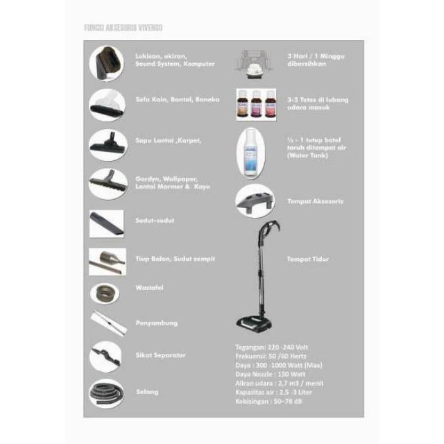 Harga murah -  Vivenso Hydrocleaner Fullset Germany