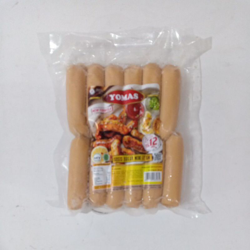 

YOMAS sosis bakar mini ayam isi 12pcs 500gr