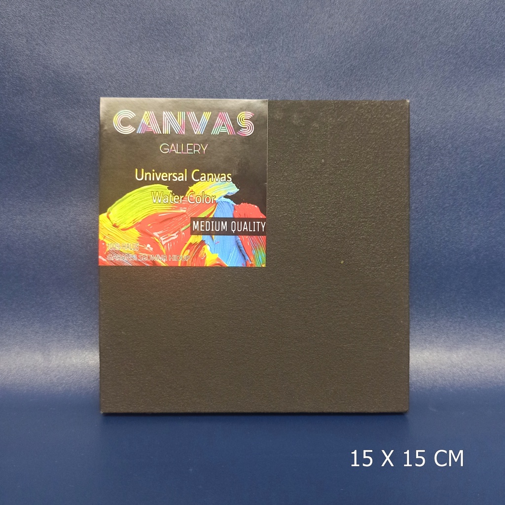 

KANVAS LUKIS 15X15 CM / WATER COLOR CANVAS / BLACK CANVAS / KANVAS / CANVAS - MEDIUM QUALITY