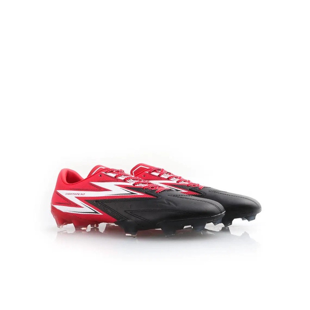 SEPATU SEPAK BOLA ORIGINAL SPECS LIGHTSPEED 3LX ELITE FG CELL RED BLACK TERBARU DISKON OJANSPORT