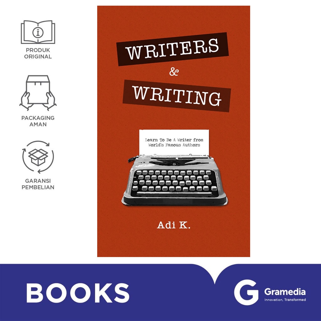 Gramedia Bali - Writers &amp; Writing (HC)