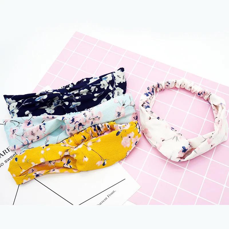 ☀ACCBAYI☀ ACC0059 BANDO / BANDANA MOTIF BUNGA CANTIK WARNA WARNI IMPORT