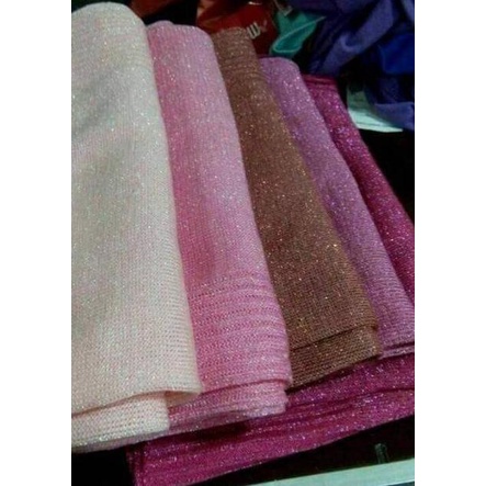Sale Pasmina Rajut Pengantin | Pasmina Rajut Gliter | Pasmina Hijap Pengantin | Grosir Pasmina