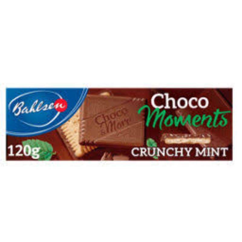 

BAHLSEN CHOCO MOMENT CRUNCHY MINT 120 GR